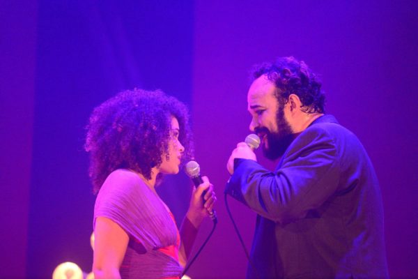 Isadora Melo e André Brasileiro. Foto: Pedro Portugal /Divulgação