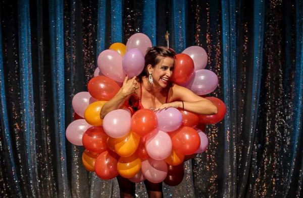 Balões, com Ana Sawen. Foto: Fabiano Cafure/ Divulgação